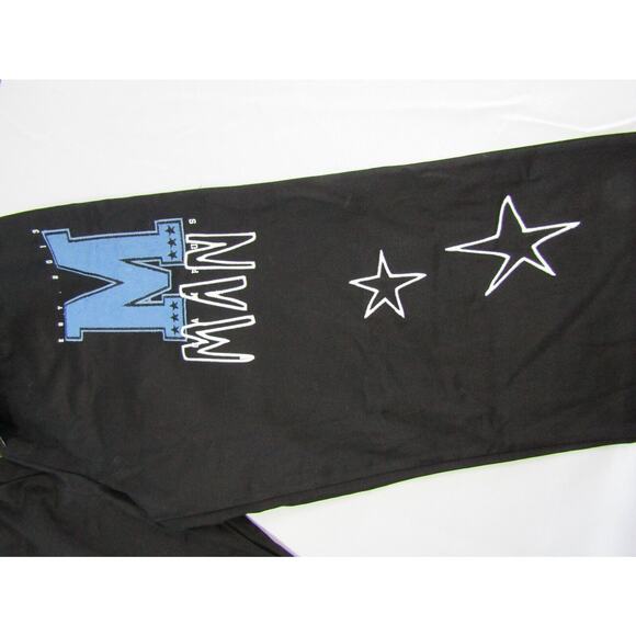 Man BoohooMan Applique Straight Pants size 38 Gorpcore‎ Outdoor Fleece Grung - Picture 5 of 12